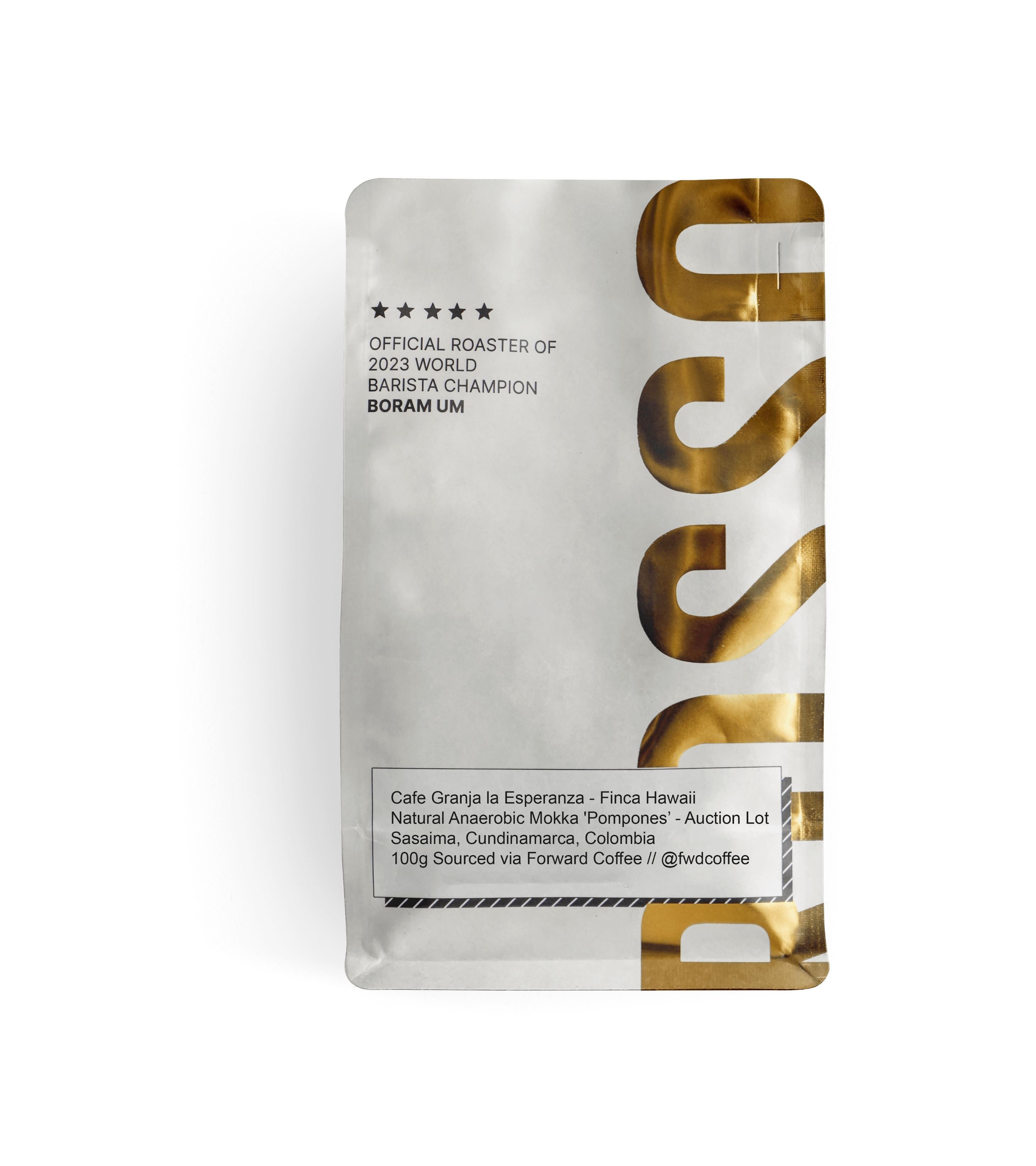 Cafe Granja La Esperanza / Colombia Pompones Natural Anaerobic Mokka 100g Gold