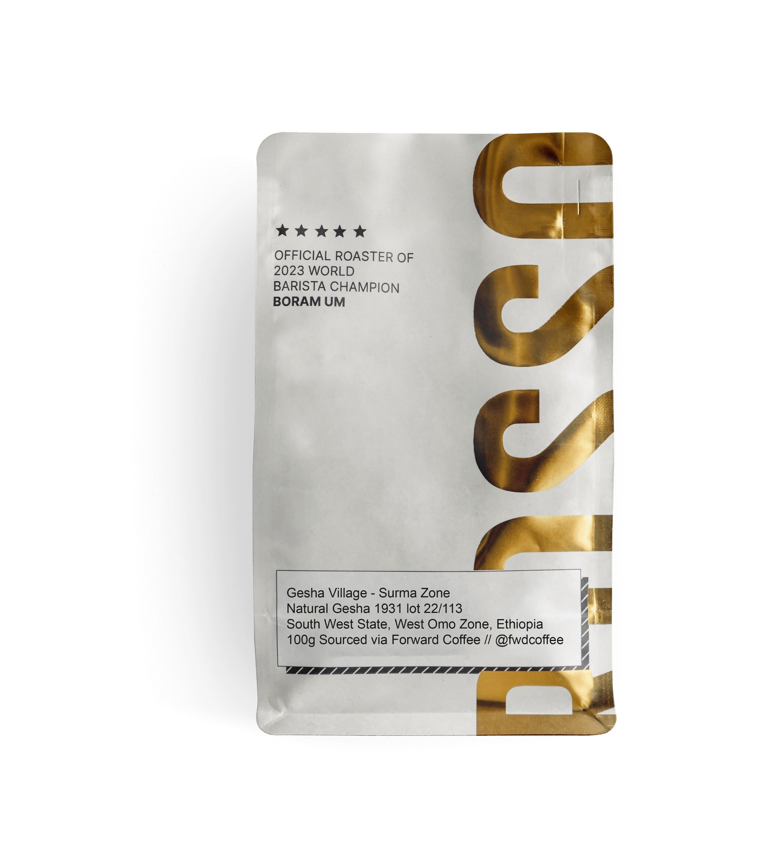 Gesha Village / Ethiopia Surma 113 Natural Gesha 1931 100g Gold