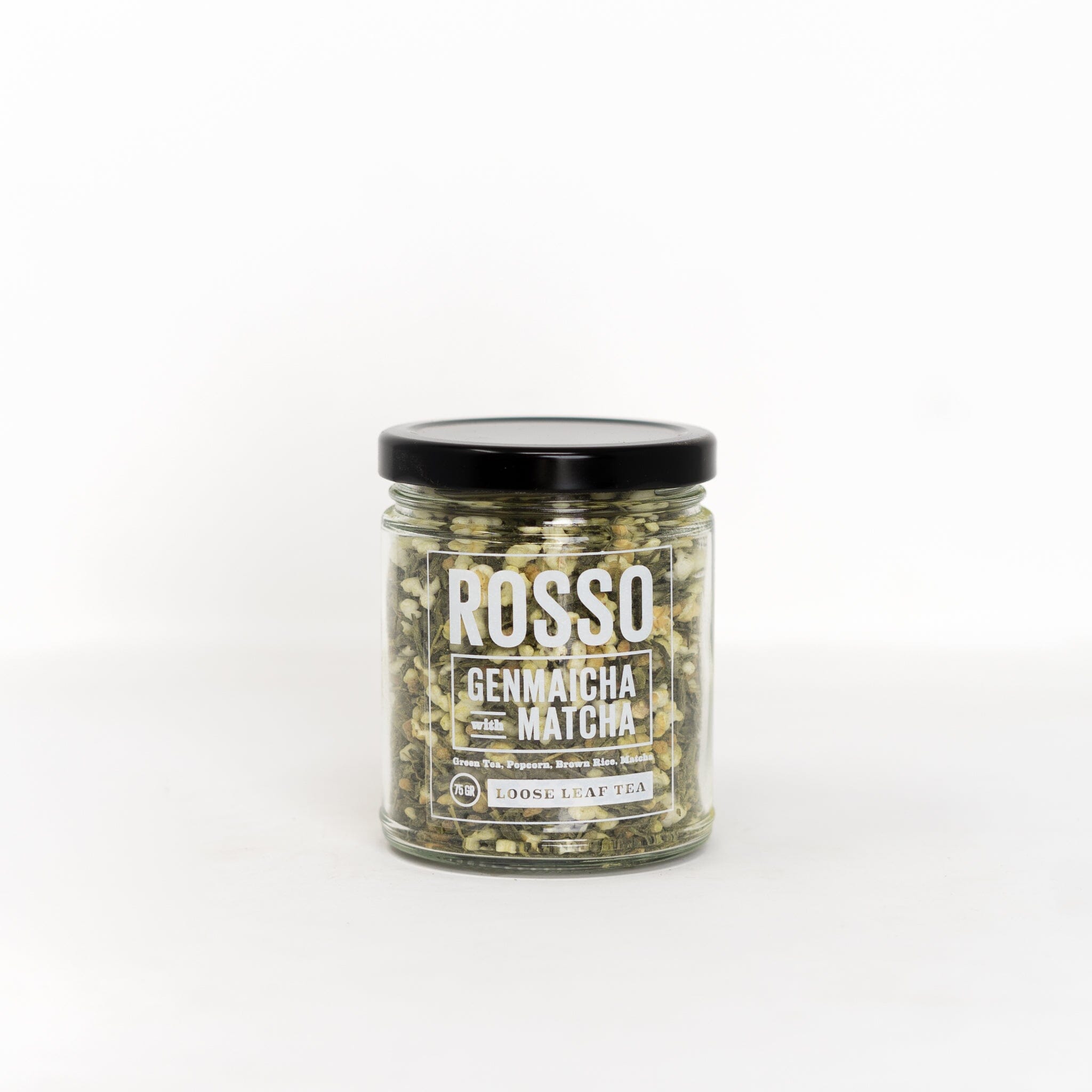 Genmaicha Retail Web Tea 75g Jar