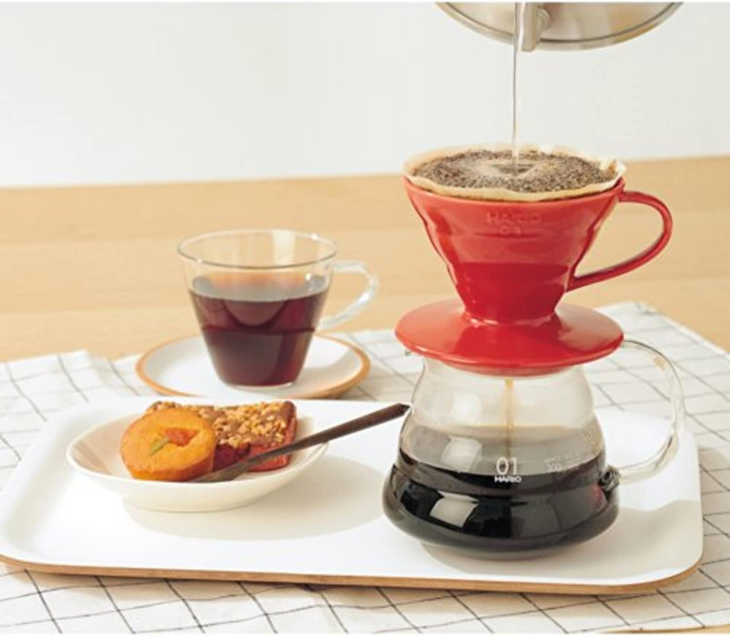 V60 Dripper Ceramic Red