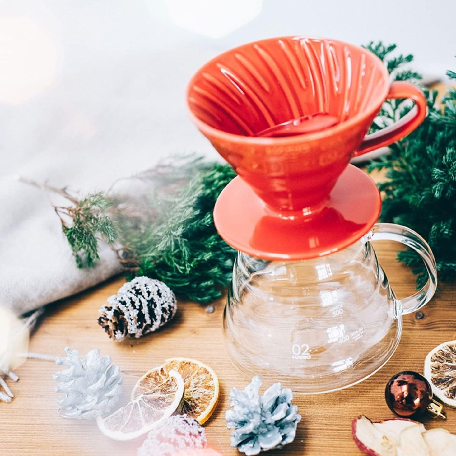 V60 Dripper Ceramic Red