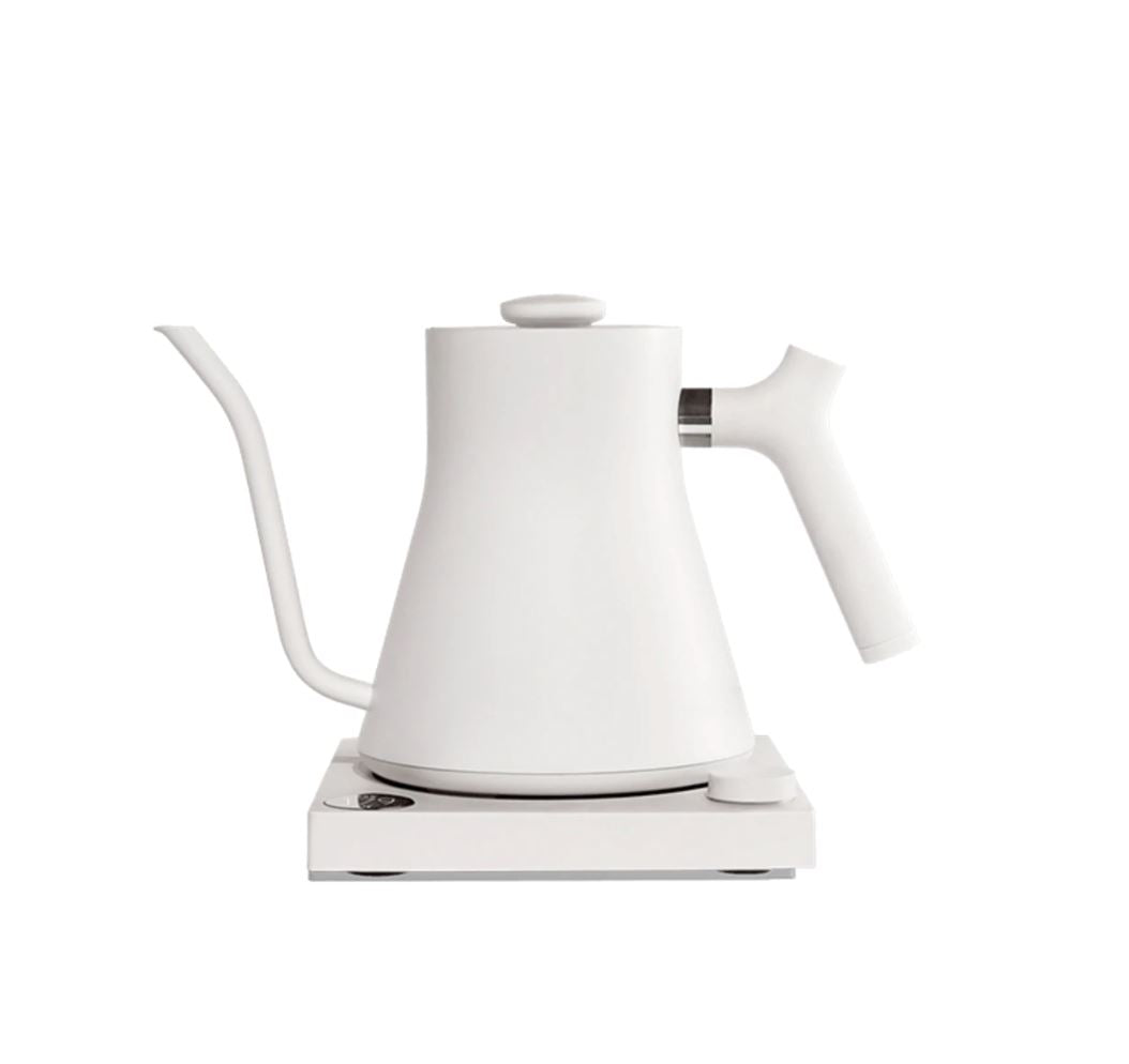 Fellow Stagg EKG Kettle Retail Web Brewing Essentials Matte White 