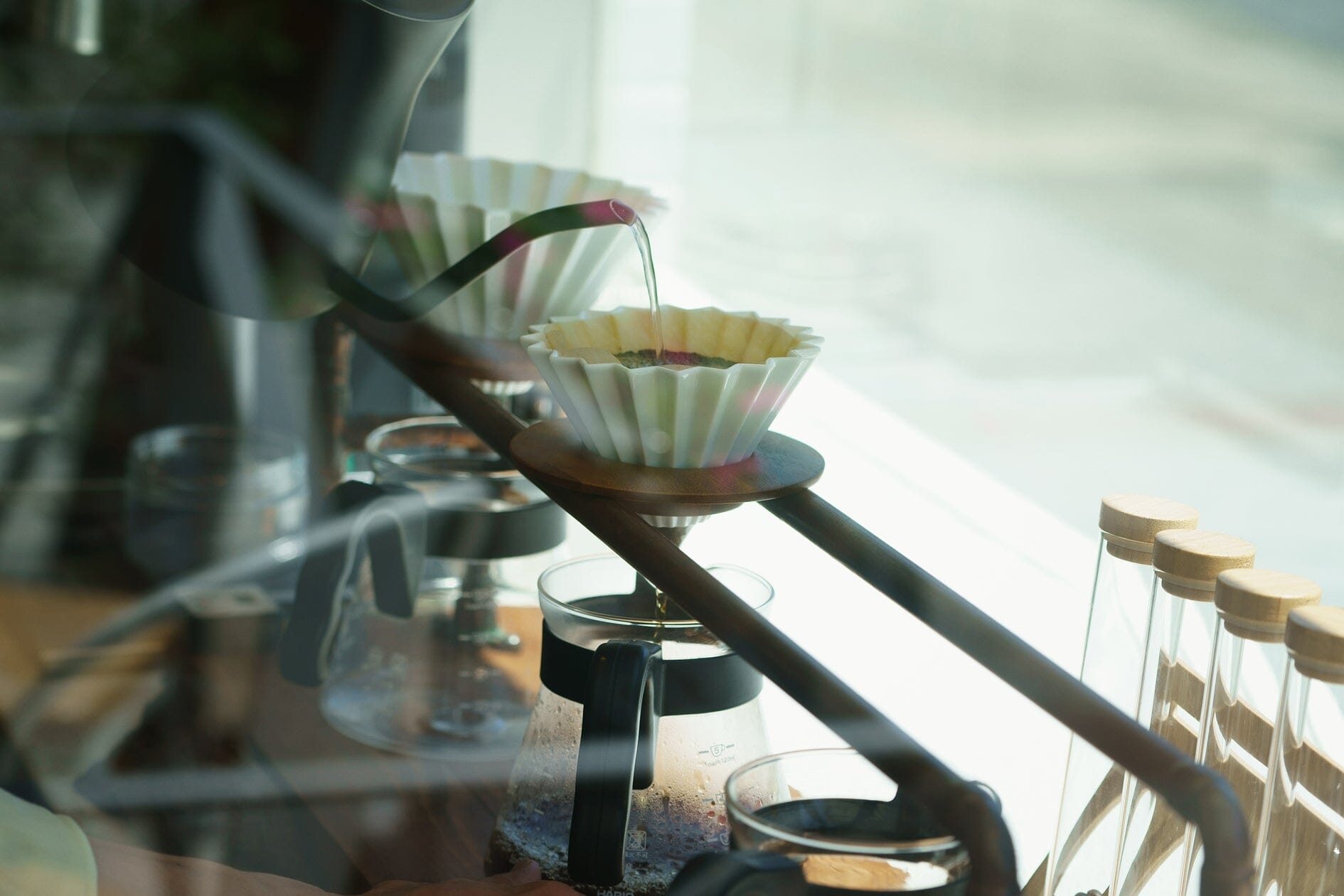 Origami Air S Dripper available at Rosso Coffee Roasters