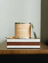 Rosso Vanilla Chai Candle Retail Web Branded Merch 